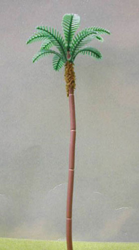 MBPALM130 - Palm Tree, 5.5 Inches Tall, Plastic, 2 Pieces