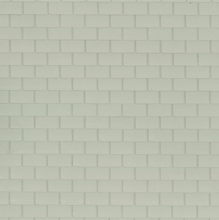 MBRS12CG - Pattern Sheet Shingle Concrete Grey 14X24In