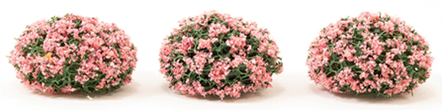 MBT1CFP - Blossom Bush, 1 inch Round, Fuchsia Pink, 3pc
