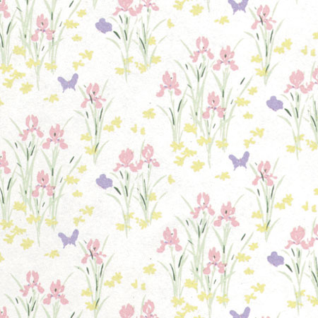 MG114D24 - Wallpaper, 3pc: Mini Iris, Pink