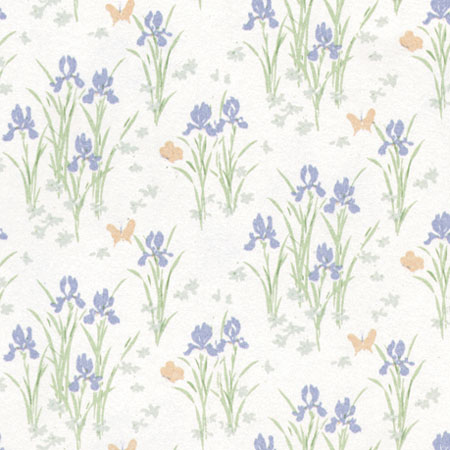 MG114D2 - Wallpaper, 3pc: Mini Iris, Lilac