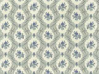 MG156D24 - Discontinued: Wallpaper, 3pc: Ogee Lace, Blue