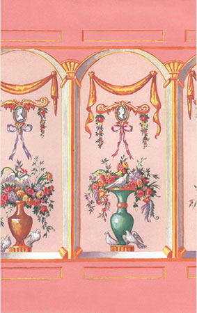 MG193D23 - Wallpaper, 3pc: French Bouquet Blush