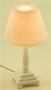MH1048 - Traditional Table Lamp, White