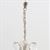 MH1051 - Contemporary Crystal Drop Chandelier, White