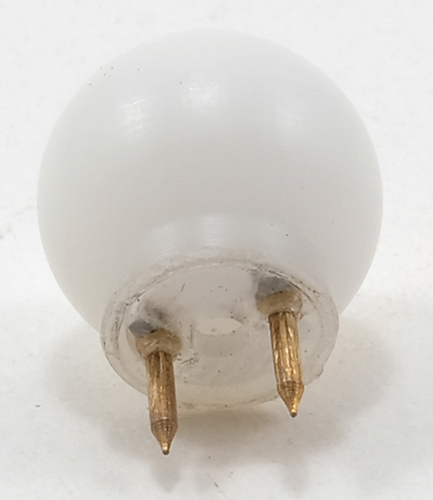 MH45021 - Round White 12V Pin-In Ceiling Globe