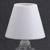MH51102 - LED Battery Glass Table Lamp, White, CR1632 Battery Included, 3 Volt