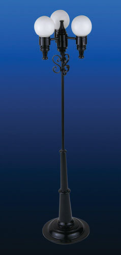 MH53022 - LED Battery Street Light with Wand, Black, CR1632 Battery Included, 3 Volt