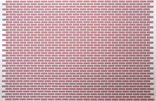 MH5320 - Pvc Brick Panel, Red 10-3/4 X 15 1/2
