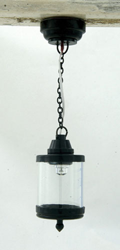 MH55027BK - LED Battery Bird Cage Hanging Light with Wand, Black,  CR1632 Battery Included, 3 Volt