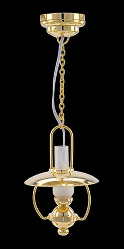 MH55047 - LED Battery Hanging Oil Light with Wand, Brass, CR1632 Battery Included, 3 Volt