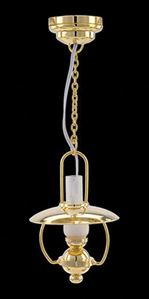 MH55047 - LED Battery Hanging Oil Light with Wand, Brass, CR1632 Battery Included, 3 Volt