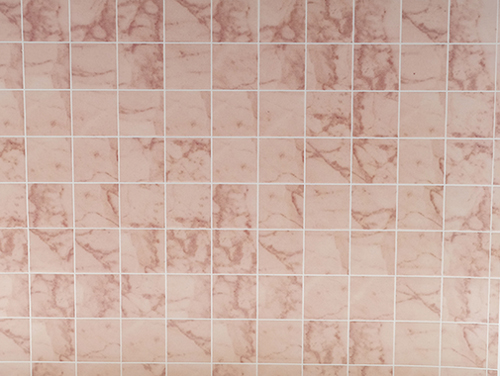 MH5955 - No Wax Marble Floor Tiles: Pink