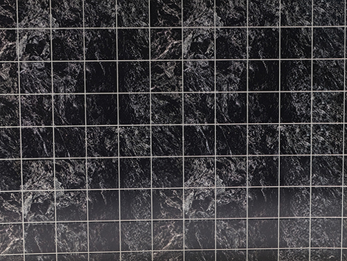 MH5956 - No Wax Marble Floor Tiles: Black