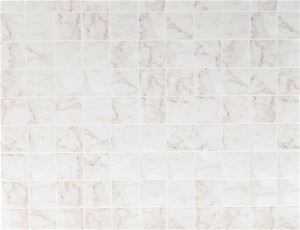 MH5958 - No Wax Marble Floor Tile, White