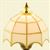 MH627 - Tiffany Table Lamp, White