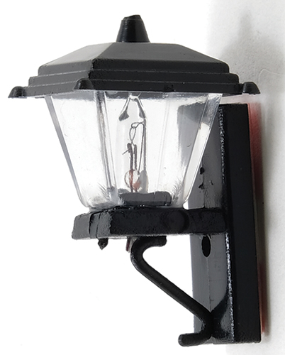 MH628NW - Black Coach Lamp, Non-Working