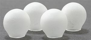 MH686 - Frosted Glass Globes, 4/Pk