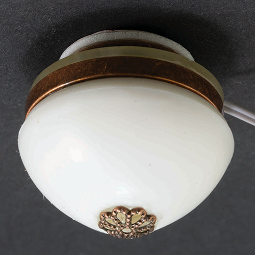 MH882 - Ceiling Light, Small Globe, Bronze
