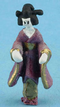 MUL4034 - Geisha, Hand Painted**Assorted