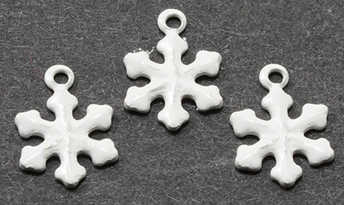MUL4560B - White Snowflakes 3 Pcs.