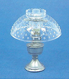 MUL5059B - Discontinued: Kerosene Table Lamp-Pewter