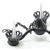 MUL5353 - Discontinued: Black Wrought Iron Candle Chandelier
