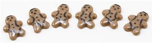 MUL5602 - Gingerbread Man Cookies, 6pc