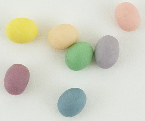 MUL5620 - Colored Easter Eggs, 7 Pieces