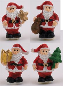 MUL5633 - Standing Santa, Assorted 1 Piece, 1 Inch