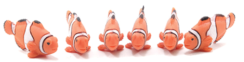 MUL6026 - Clown Fish, 6pc