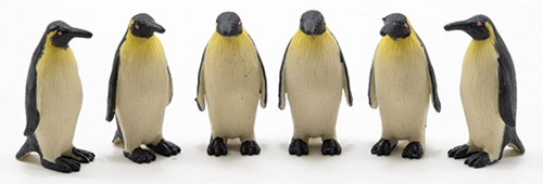 MUL6030 - Emperor Penguins, 6 Pieces