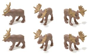 MUL6044 - Moose, 6 Pieces