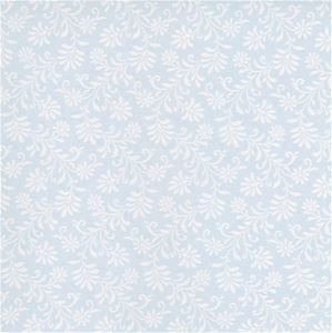 NC14402 - Prepasted Wallpaper, 3 Pieces: Blue Ferns