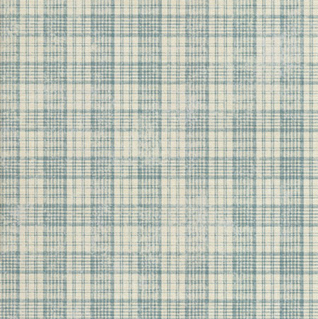 NC14701 - Prepasted Wallpaper, 3 Pieces: Blue Plaid Cloth