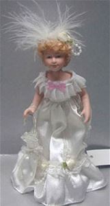 NCDL004 - Victorian Porcelain Lady-White