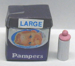 NCRA0116 - Pampers with Baby Bottle - Opens