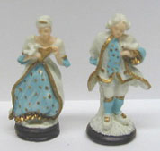 NCRA0165 - S/2 - Couple Figurine - Colonial 1 1/4