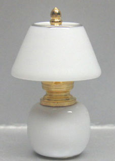 NCRA0175 - China/Brass Lamp-No Decal