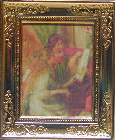 NCRA0193 - Picture, 2 Girls Metal Frame 2 X 2 3/4