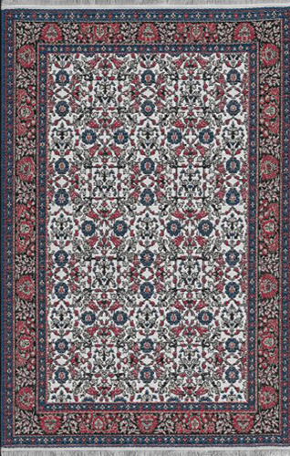 NCSK042-01 - Turkish Woven Rug, 9.5 x 5.5 Inches