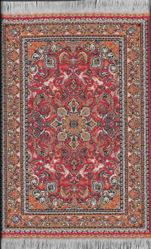 NCSK051-02 - Turkish Woven Rug, 6.5 x 4 Inches