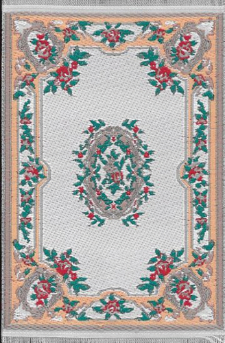 NCSK061-19 - Turkish Woven Rug, 3.5 x 2.5 Inches