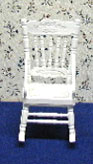 NCTLF032 - White Rocking Chair