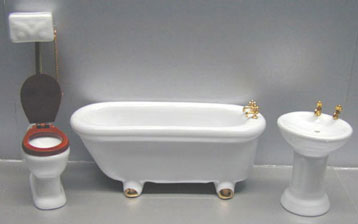 NCTLF116 - 3Pc Victorian Bath Set