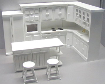 NCTLF213 - 6Pc Kitchen Set, White