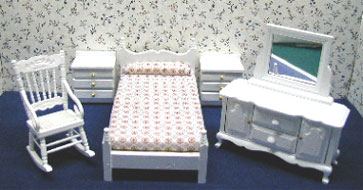 NCTLF009 - 5 Pc Bedroom, Mahogany