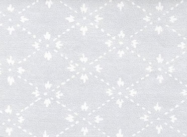 NC13202 - Prepasted Wallpaper, 3 Pieces: White Diamond Patt. On Blu