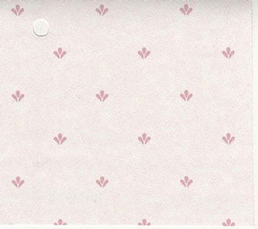 NC96001 - Prepasted Wallpaper, 3 Pieces: Pink Fluers