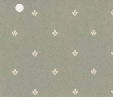 NC97430 - Prepasted Wallpaper, 3 Pieces: White On Green
